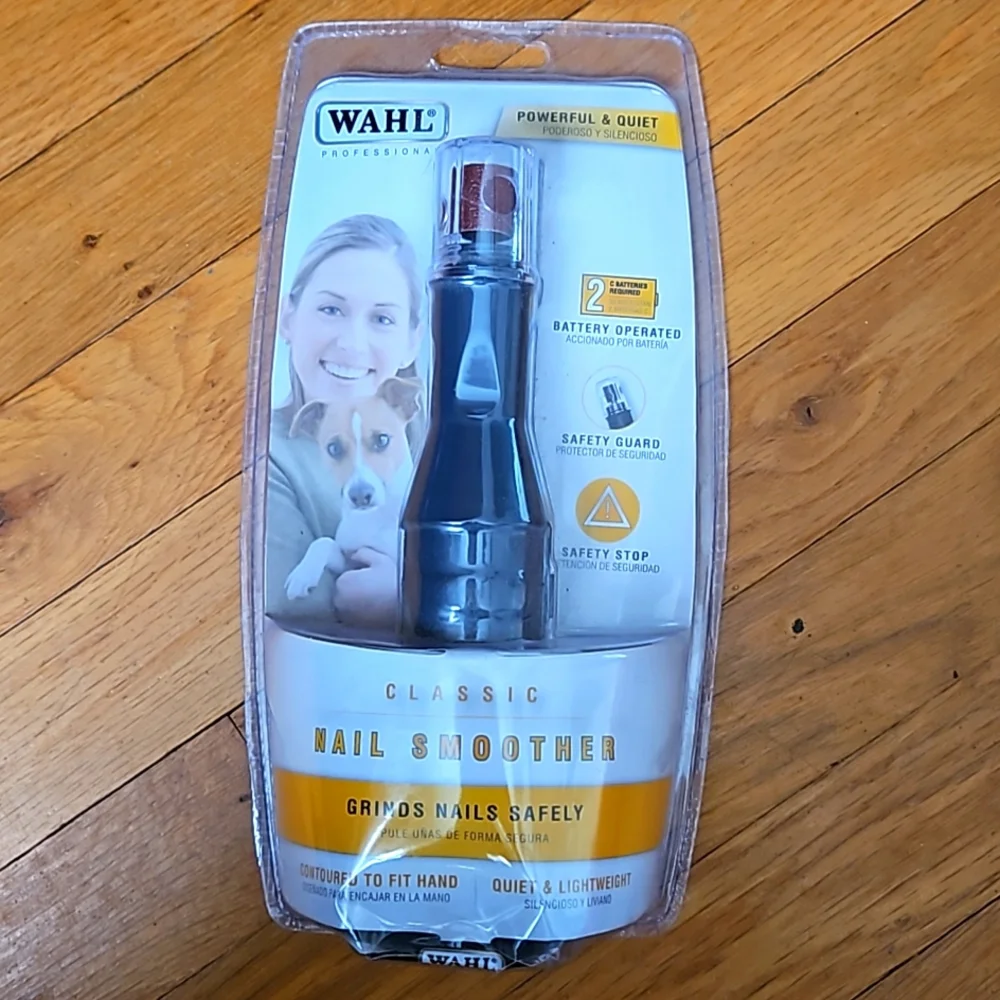 NIB WAHL PET Dog NAIL SMOOTHER